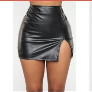 Flame In Your Heart Skirt - Black